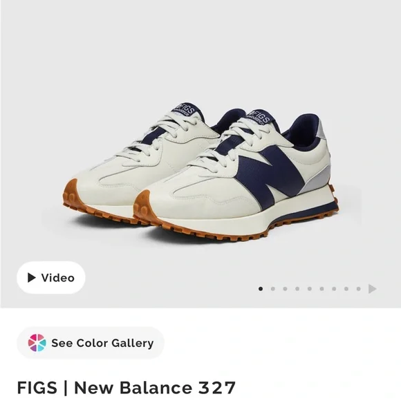 New Balance 327 FIGS - Picture 5 of 11